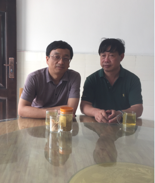 北京葯用植物研究所领导到黄院实地考察洽谈合作